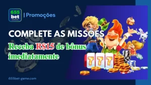 Baixe o Aplicativo 655Bet e Ganhe R$15 Grátis – Oferta Exclusiva