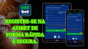 Registre-se na 655Bet de forma rápida e segura.